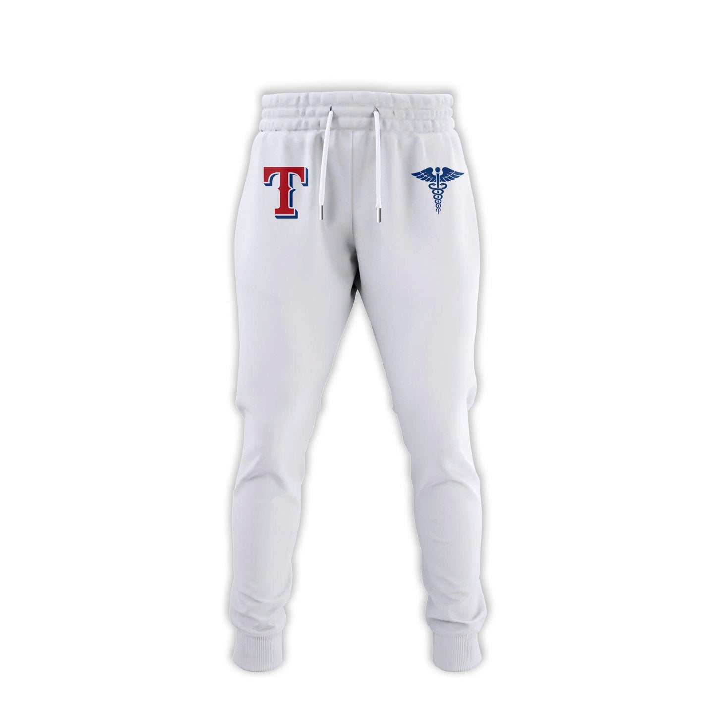 2026 Texas Rangers Healthcare Appreciation Night Limited Edition Jersey Jogger And Cap Outfit White
