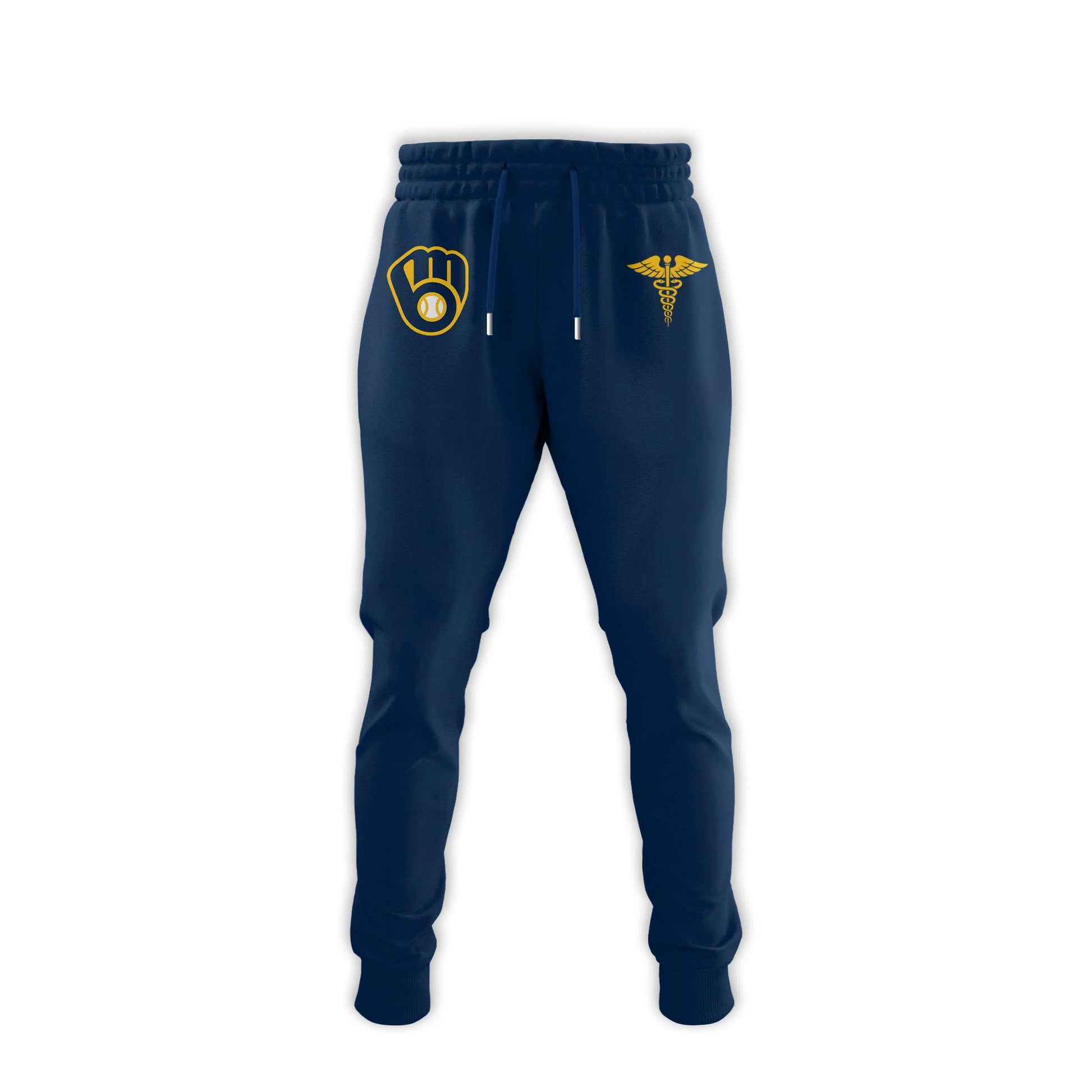 2026 Milwaukee Brewers Healthcare Appreciation Night Limited Edition T-Shirt Jogger And Cap Navy Blue Outfit