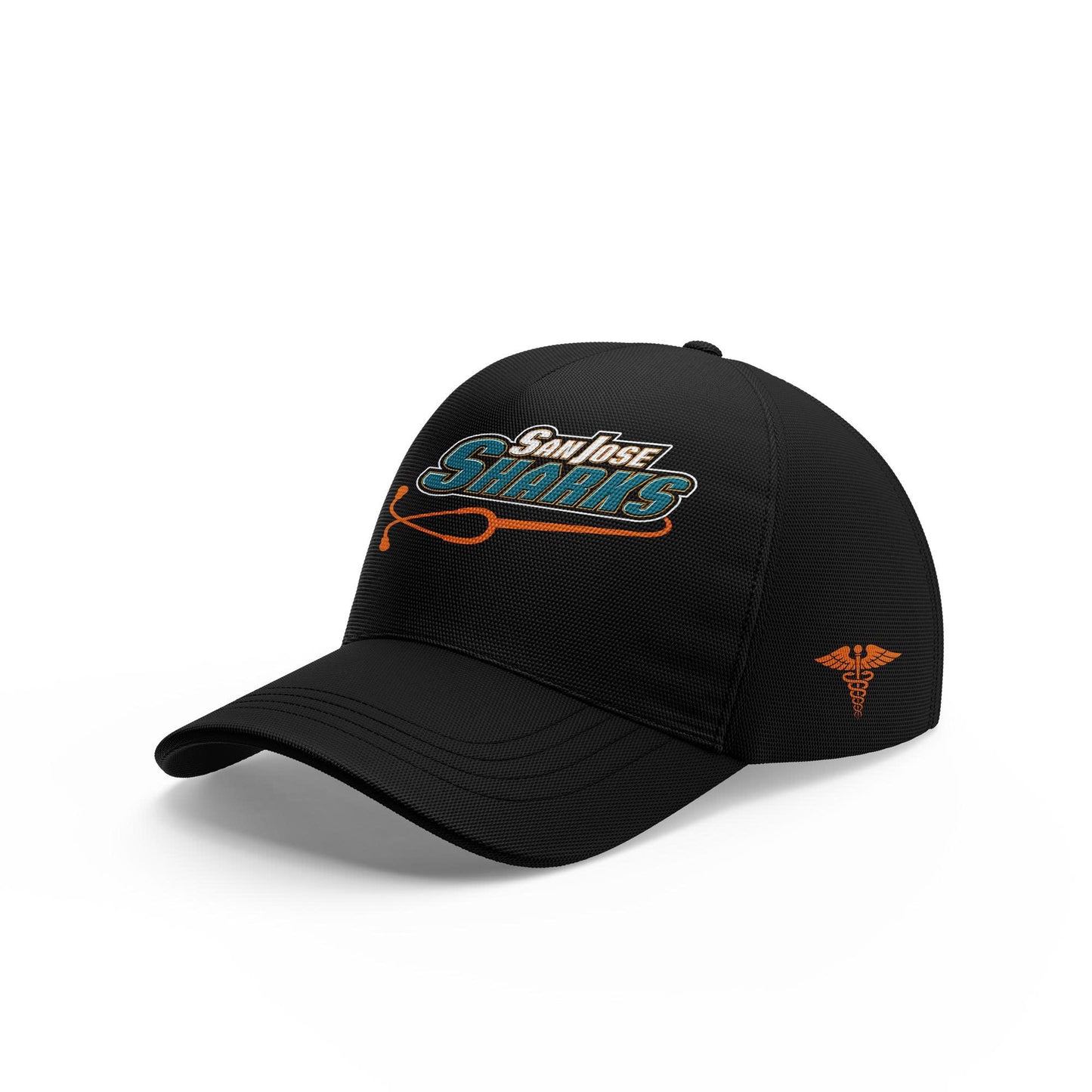 2026 San Jose Sharks Healthcare Appreciation Night Limited Edition Hoodie, Jogger And Cap Outfit Black
