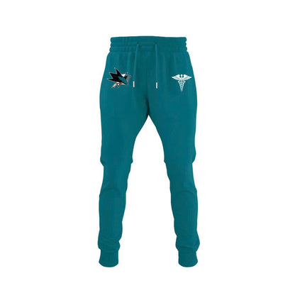 2026 San Jose Sharks Healthcare Appreciation Night Limited Edition T-Shirt, Jogger And Cap Outfit