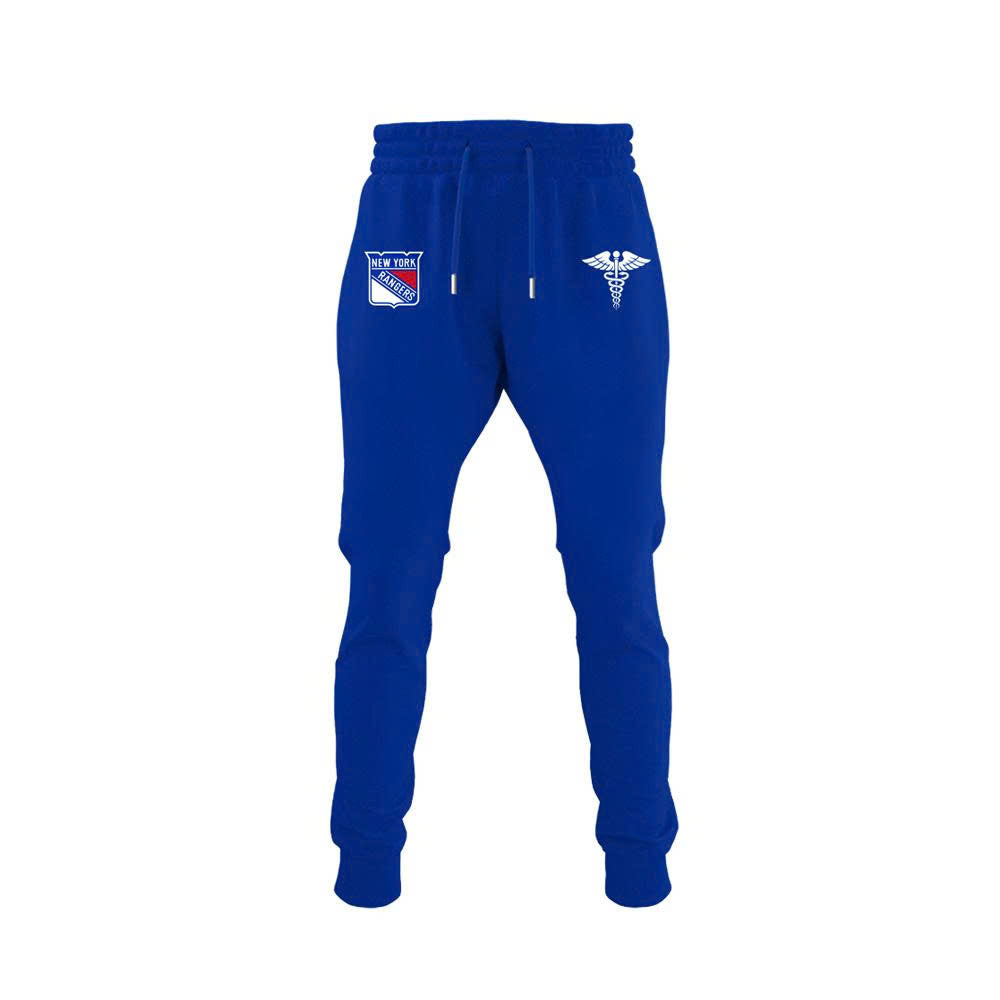 2026 New York Rangers Healthcare Appreciation Night Limited Edition Hoodie, Jogger And Cap Outfit
