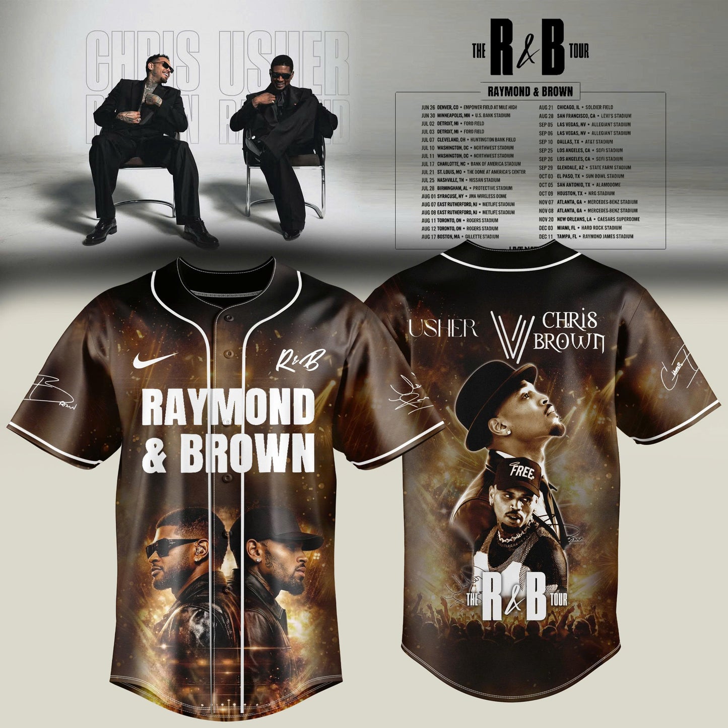 The R&B Tour 2026 Edition Jersey