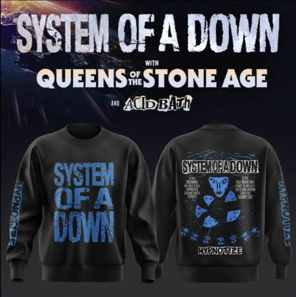 S.O.A.D – UK & EU Tour 2026 Limited Sweatshirt