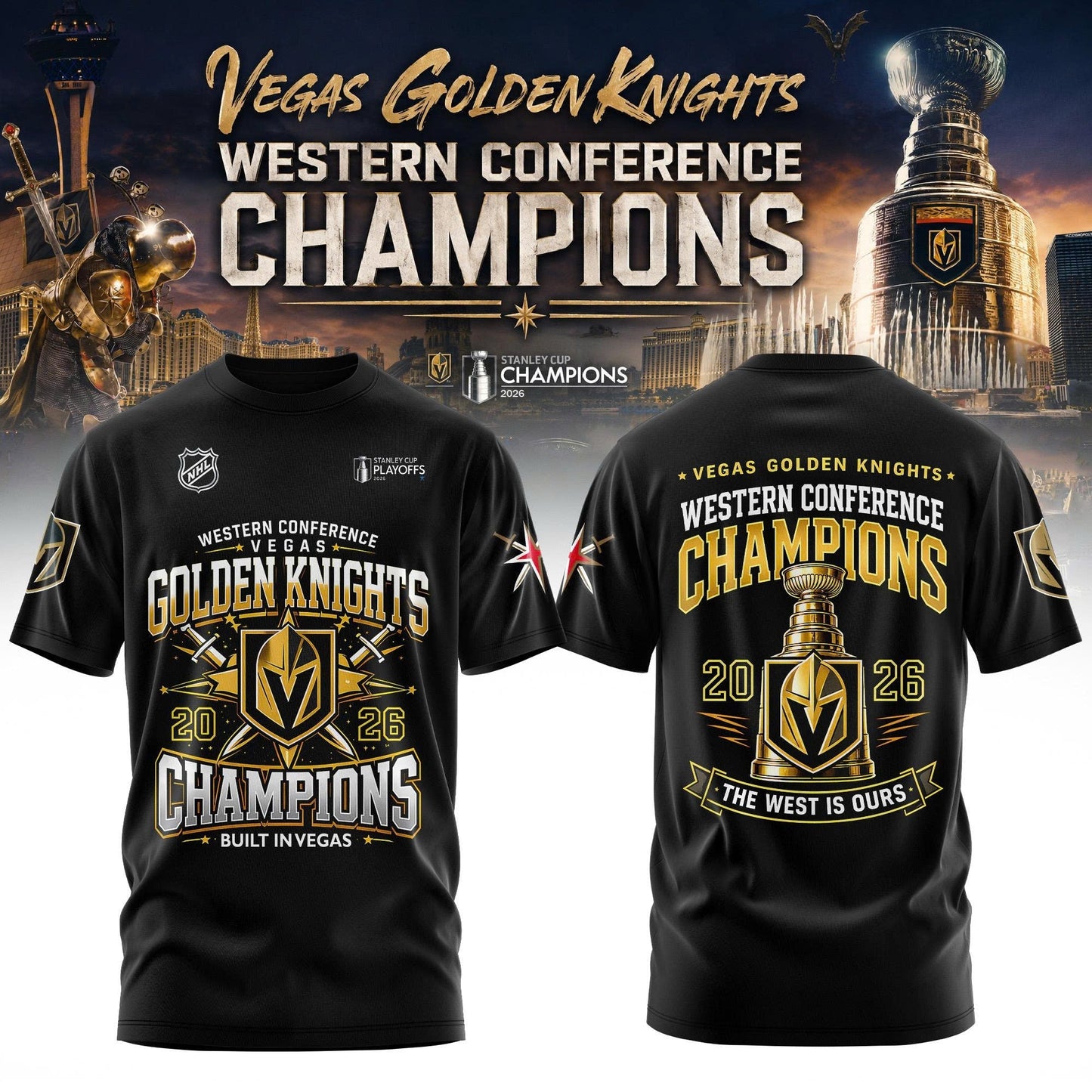_ 🏆 Western Conference Champions 2026 Edition Tee