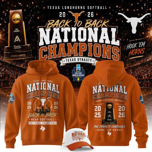 2026 WCWS Back-To-Back National Champions Hoodie